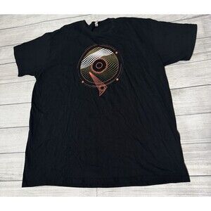 Linus Tech Tips T-shirt Tee Adult Size 3XL XXXL Black Geometric Technology IT